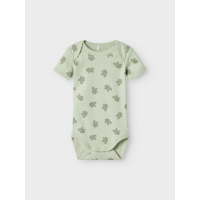 Name It 3-pak bodystockings i grøn med elefanter til baby