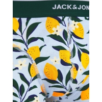 Jack & Jones 3-pak boksershorts med citroner i blandede farver til herre
