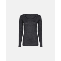 JBS of Denmark langærmet t-shirt i økologisk uld og grå til kvinder