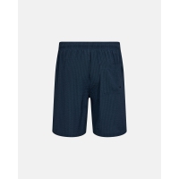 JBS of Denmark "Seersucker" stribet shorts i navy til herre