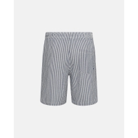JBS of Denmark "Seersucker" stribet shorts i blå og hvid til herre