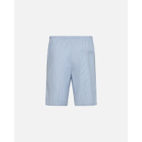 JBS of Denmark stribede bambusshorts i lyseblå til herre