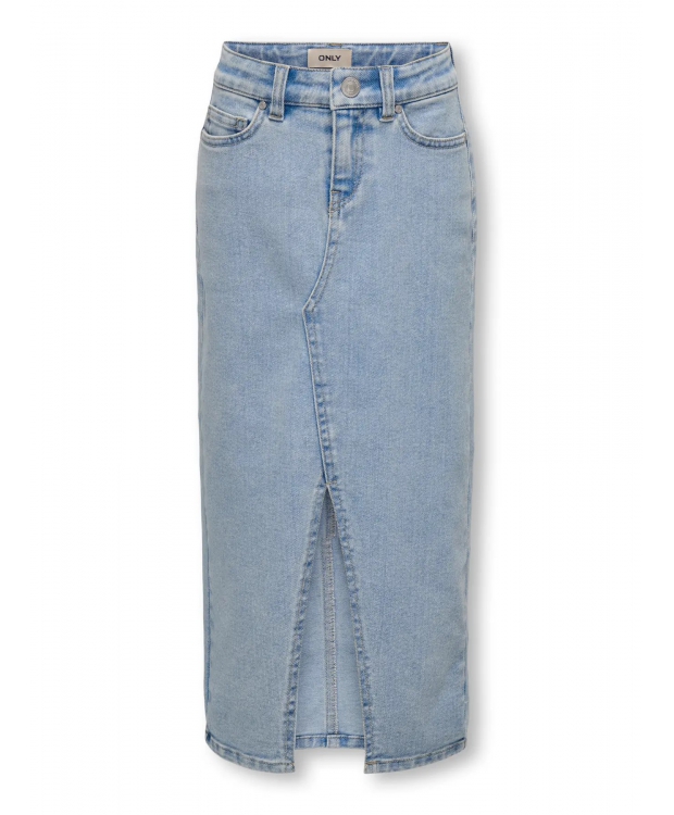 KIDS ONLY denim nederdel i lyseblå til piger billede 2