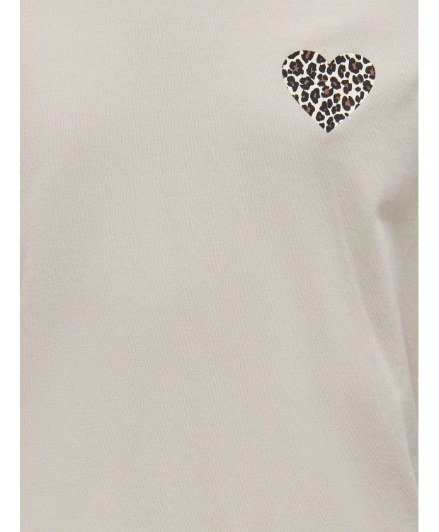 KIDS ONLY Leo Heart-top i sand til piger billede 3