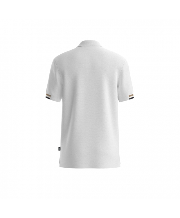 BOSS regular fit poloshirt i hvid til herre billede 2