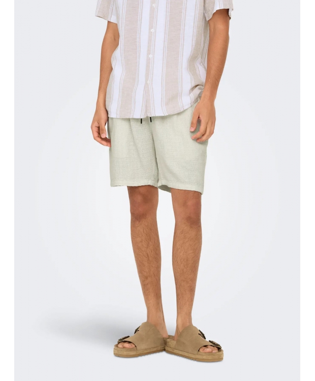 ONLY & SONS Shorts Regular fit i Cloud Dancer til herre billede 1