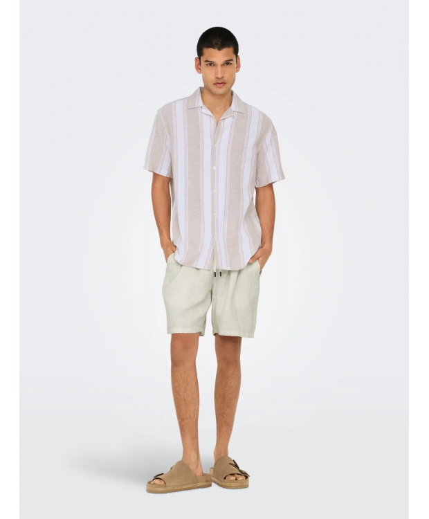 ONLY & SONS Shorts Regular fit i Cloud Dancer til herre billede 2