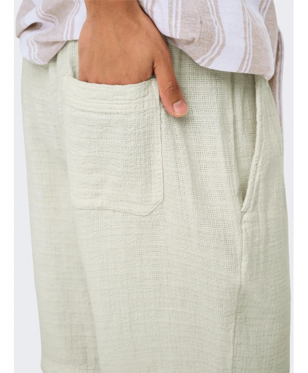 ONLY & SONS Shorts Regular fit i Cloud Dancer til herre billede 5
