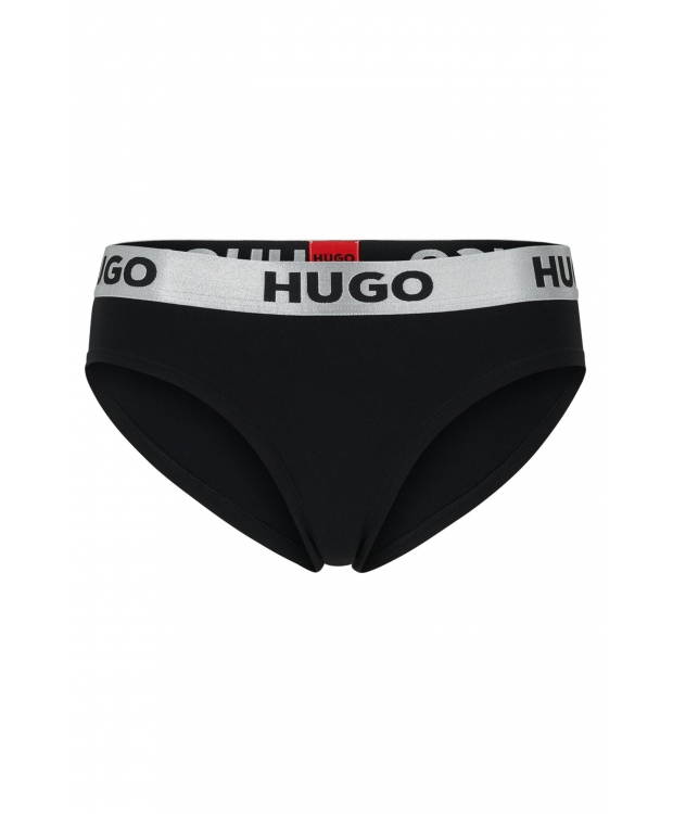 HUGO Brief i Sort med Logo til Kvinder - OUTLET billede 1