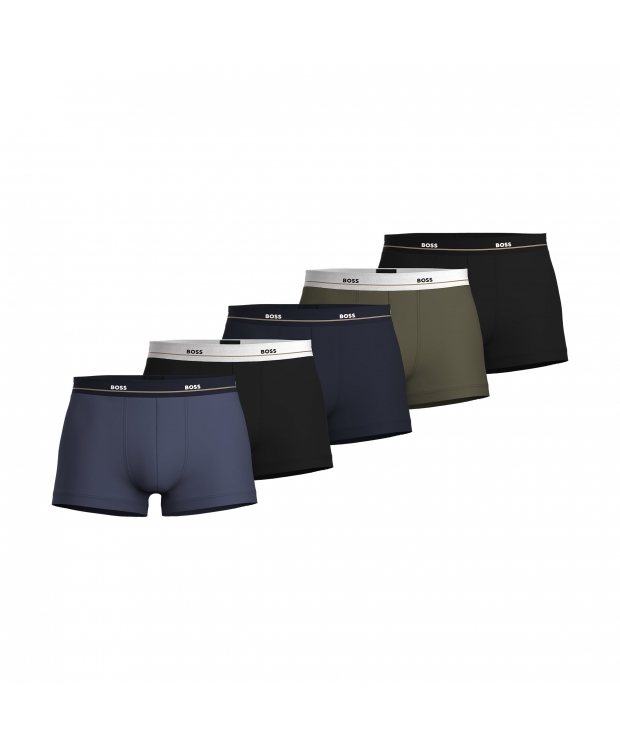 BOSS 5-pak underbukser og boxershorts i multifarvet til herre billede 1
