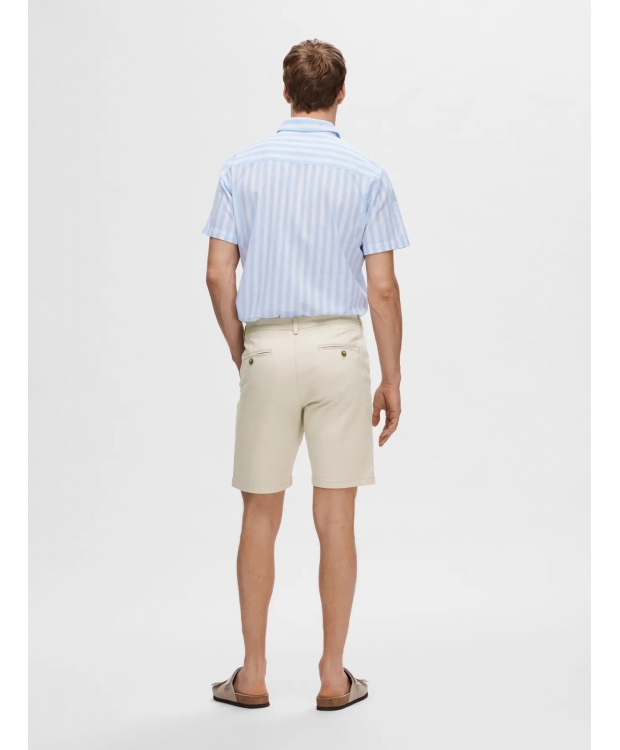 Selected Chino-shorts i Moonstruck til herre - OUTLET billede 2