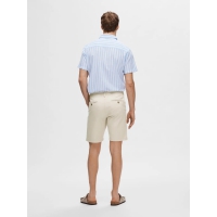 Selected Chino-shorts i Moonstruck til herre - OUTLET
