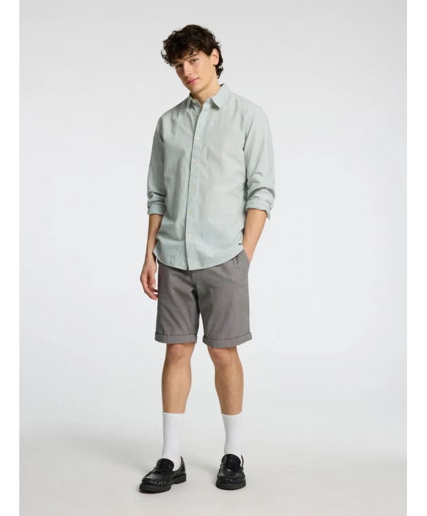 Selected Shorts i Asphalt grå til herre billede 2