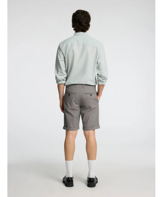 Selected Shorts i Asphalt grå til herre billede 5