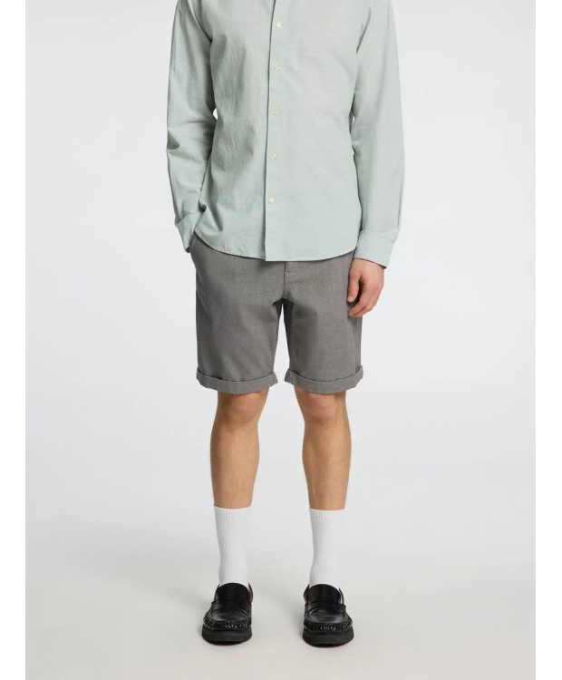 Selected Shorts i Asphalt grå til herre billede 1