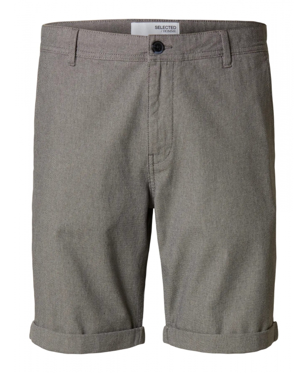 Selected Shorts i Asphalt grå til herre billede 6