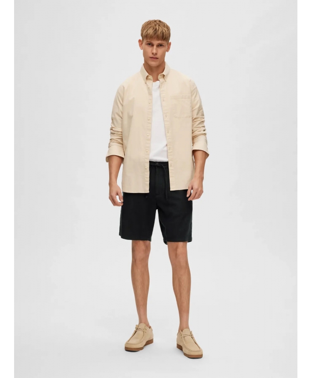 Selected Shorts i sort til herre billede 4