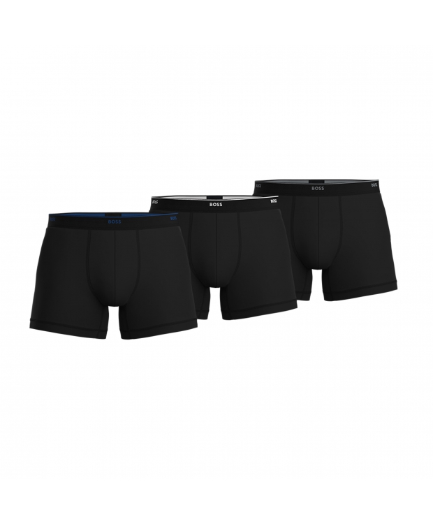 BOSS 3-pak underbukser og boxershorts i sort til herre billede 2