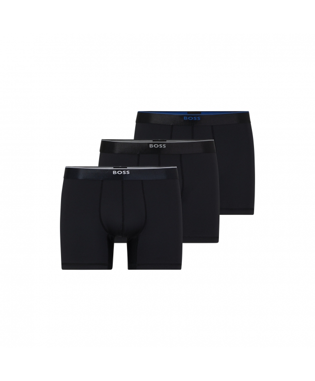 BOSS 3-pak underbukser og boxershorts i sort til herre billede 1