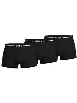 BOSS 3-pak underbukser og boxershorts i sort til herre
