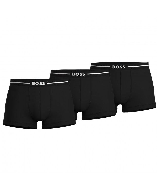 BOSS 3-pak underbukser og boxershorts i sort til herre billede 1