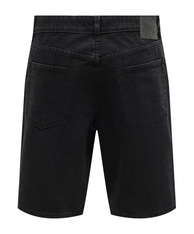 ONLY & SONS Denim shorts i sort til herre billede 7