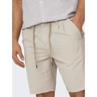 ONLY & SONS Shorts Regular fit i beige til herre