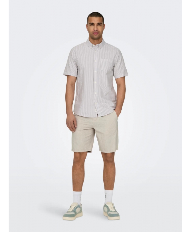 ONLY & SONS Shorts Regular fit i beige til herre billede 3