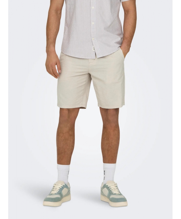 ONLY & SONS Shorts Regular fit i beige til herre billede 1