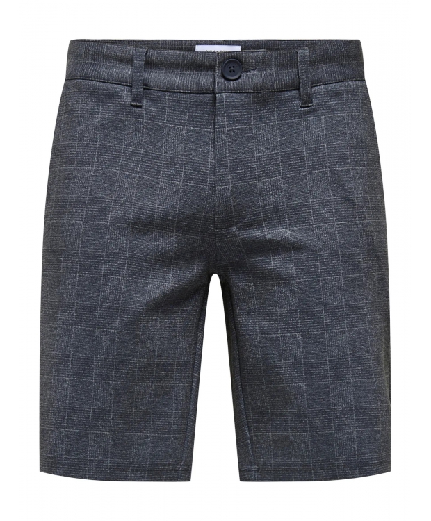 ONLY & SONS Shorts Regular fit i mørkeblå til herre billede 1