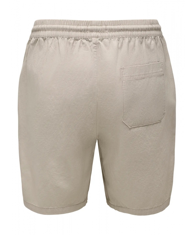 ONLY & SONS Shorts Regular fit i Silver Lining til herre billede 5