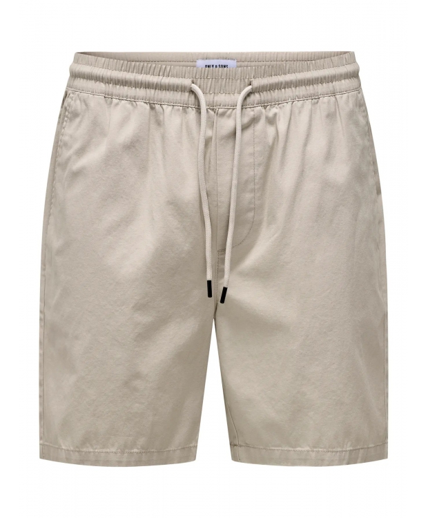 ONLY & SONS Shorts Regular fit i Silver Lining til herre billede 6