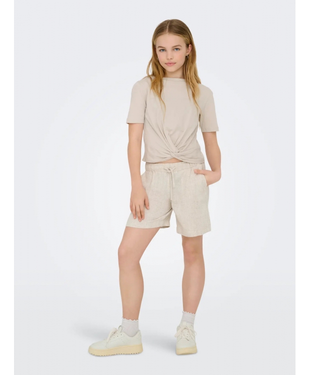 KIDS ONLY KOGSIESTA shorts i beige til piger billede 2