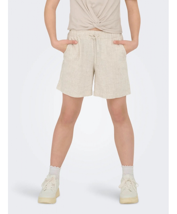 KIDS ONLY KOGSIESTA shorts i beige til piger billede 4