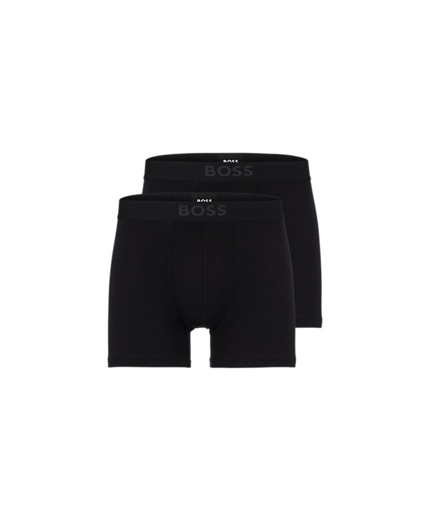 BOSS 2-pak underbukser og boxershorts i sort til herre billede 1