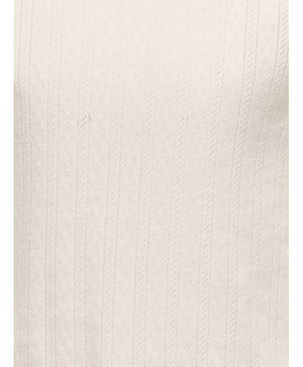KIDS ONLY strikcardigan i beige til piger billede 6