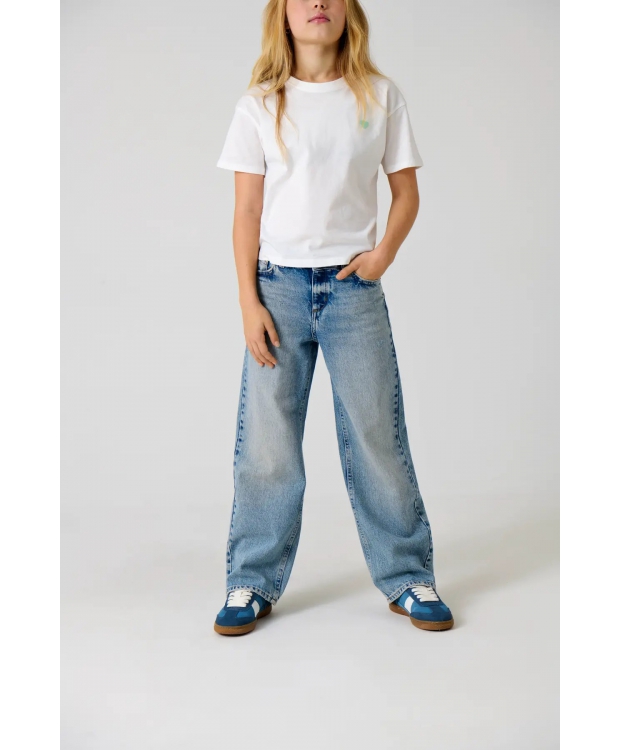 KIDS ONLY KOGELLA jeans bukser i bred pasform til piger billede 1