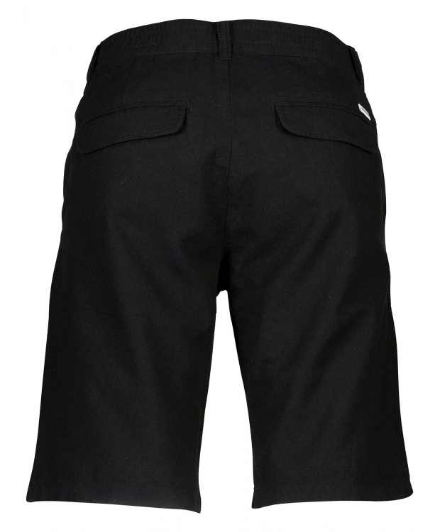 Lindbergh hør shorts i sort til herre billede 2