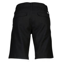 Lindbergh hør shorts i sort til herre