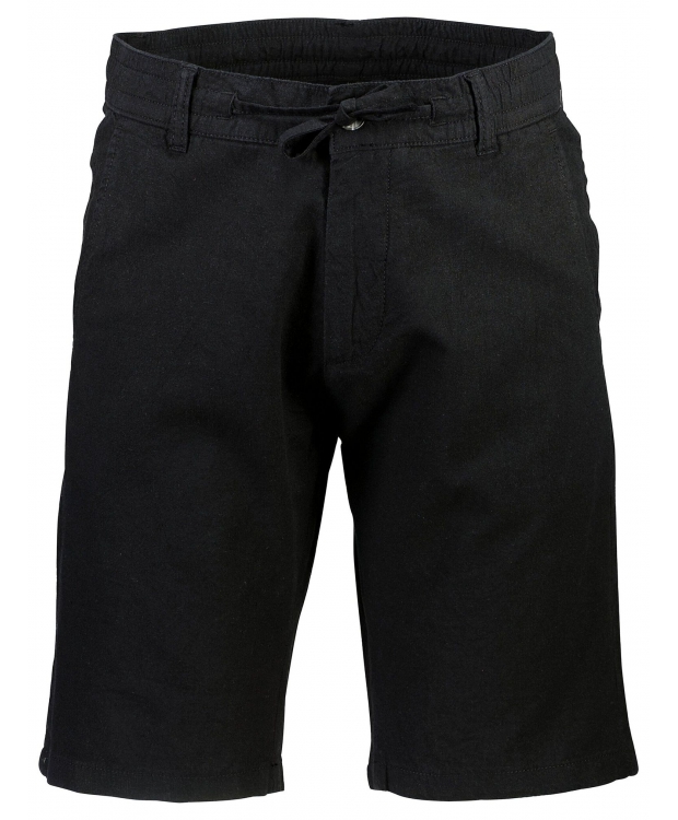 Lindbergh hør shorts i sort til herre billede 7