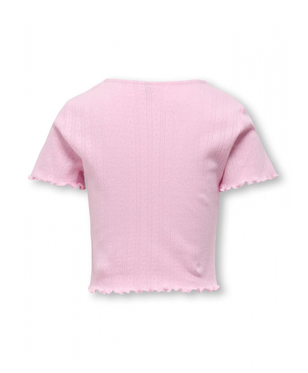 KIDS ONLY KOGCARLOTTA top i pink til piger billede 3