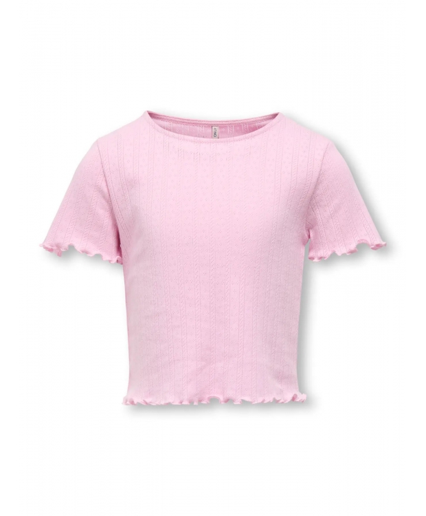 KIDS ONLY KOGCARLOTTA top i pink til piger billede 2