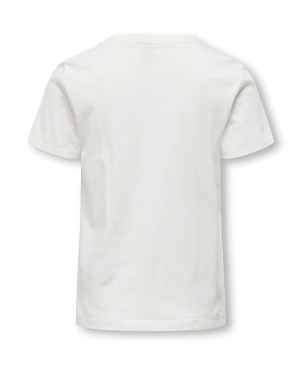 KIDS ONLY KOGEMMA t-shirt i hvid til piger billede 3