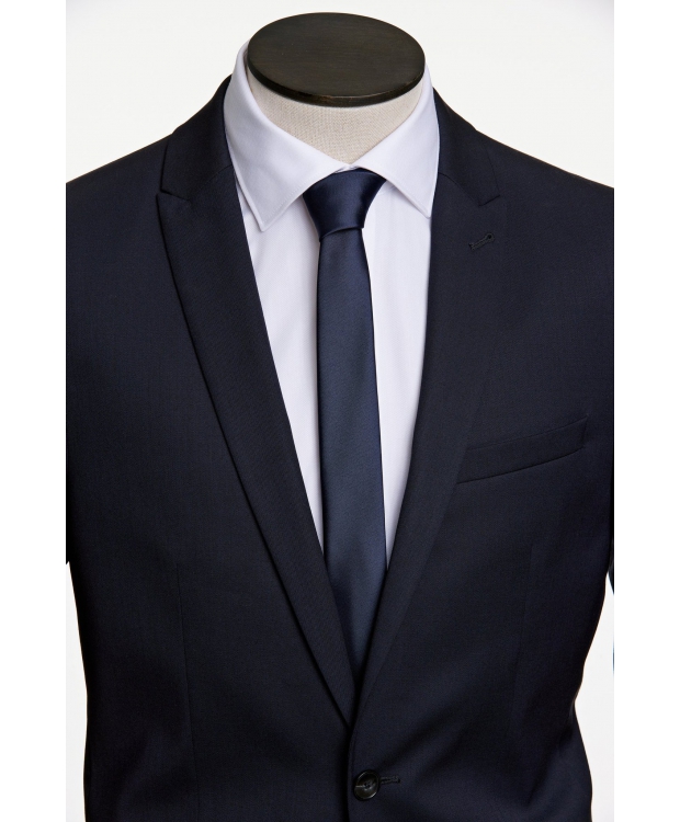 Lindbergh polyester slips 5 cm Navy billede 1