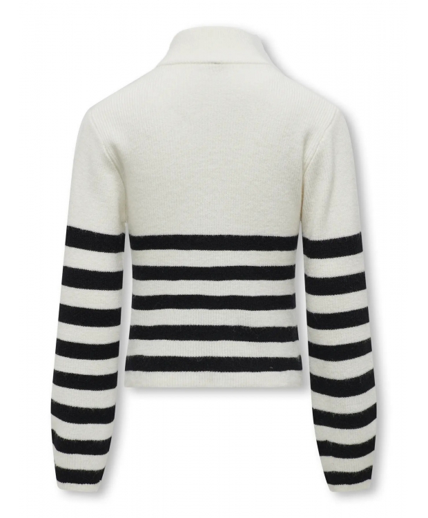 KIDS ONLY strikket pullover trøje med striber til piger billede 3