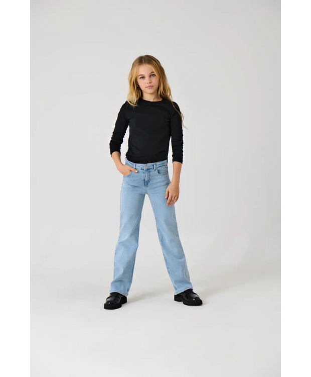 KIDS ONLY KOGJUICY jeans bukser med brede ben til piger billede 1