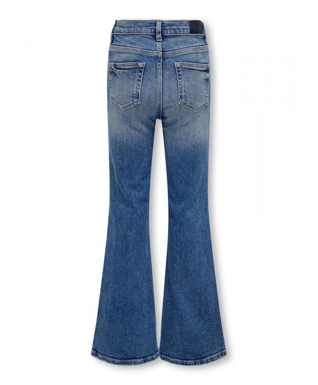 KIDS ONLY KOGJUICY jeans med svaj i blå til piger billede 6