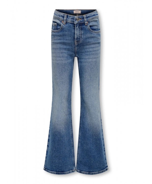 KIDS ONLY KOGJUICY jeans med svaj i blå til piger billede 5