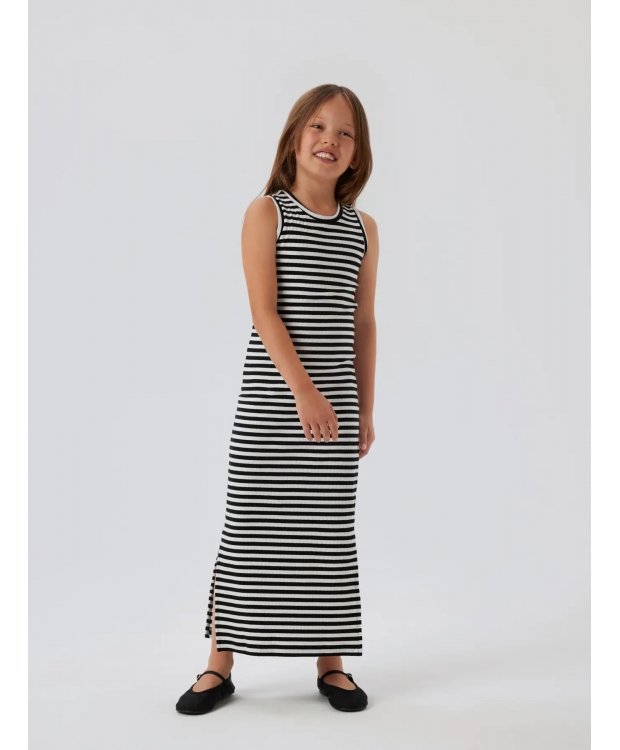 Name It kjole i slim fit med striber til piger billede 1
