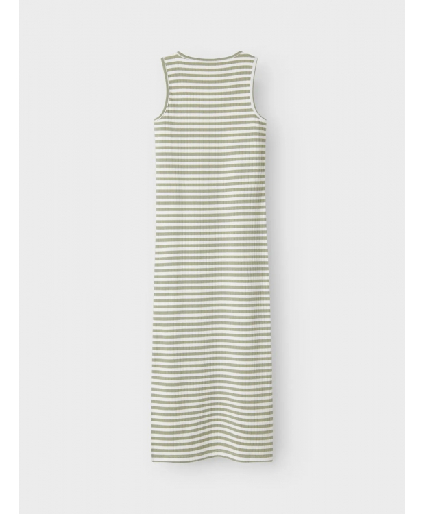 Name It kjole i slim fit med grønne striber til piger billede 2